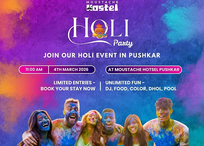 Moustache PushkarHostel